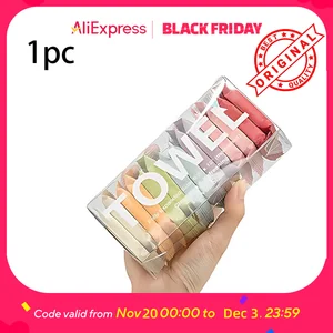 14pcs/box Disposable Washcloth Portable Travel Towel Thickened Compressed Face Cleansing Beauty Square Towel