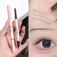 Mulitfuntional Double Ended Lying Silkworm Pencil Highlighter Makeup Pen Nude Liquid Contour Aegyo-Sal Brightener Make Up Stick