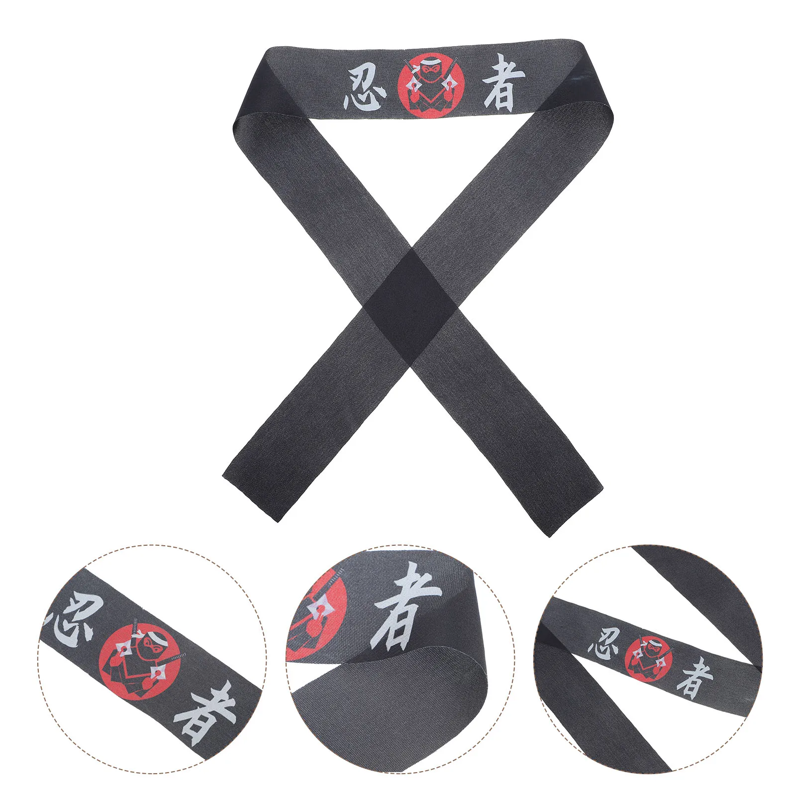 

Japanese Ninja Karate Japanese Headband Chef Chef Accessory Accessory Breathable Polyester Wide Headbands Gifts