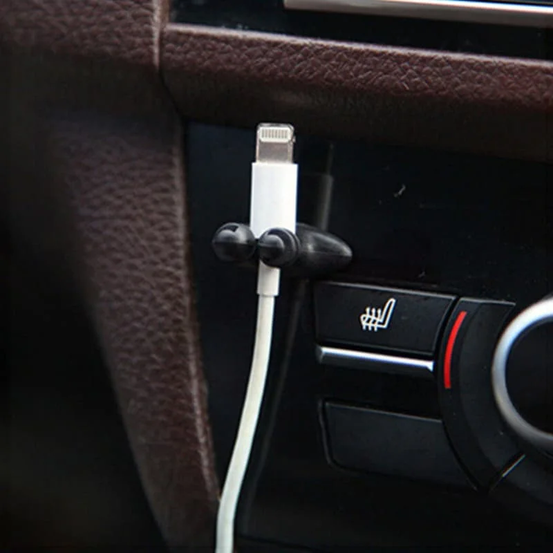 

8pcs Car Wire Clip Stickers for chevrolet lacetti audi a6 c5 passat b6 volkswagen polo bmw e39 nissan x-trail