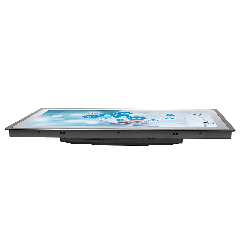 21.5 inch embedded Capacitive touch  IP65 Touchscreen lcd with VGA   DVI input