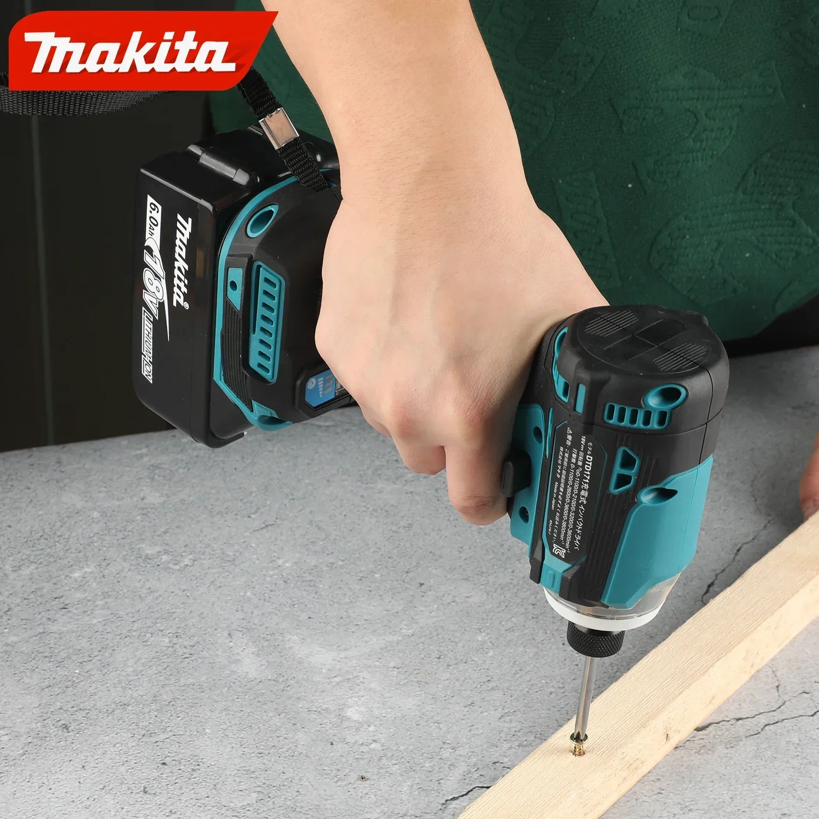 

Makita DTD171 Brushless Impact Driver:Cordless Power Tools,18V BL Motor,LED WorkLight RechargeableScrewdriverDrills,BareToolUnit