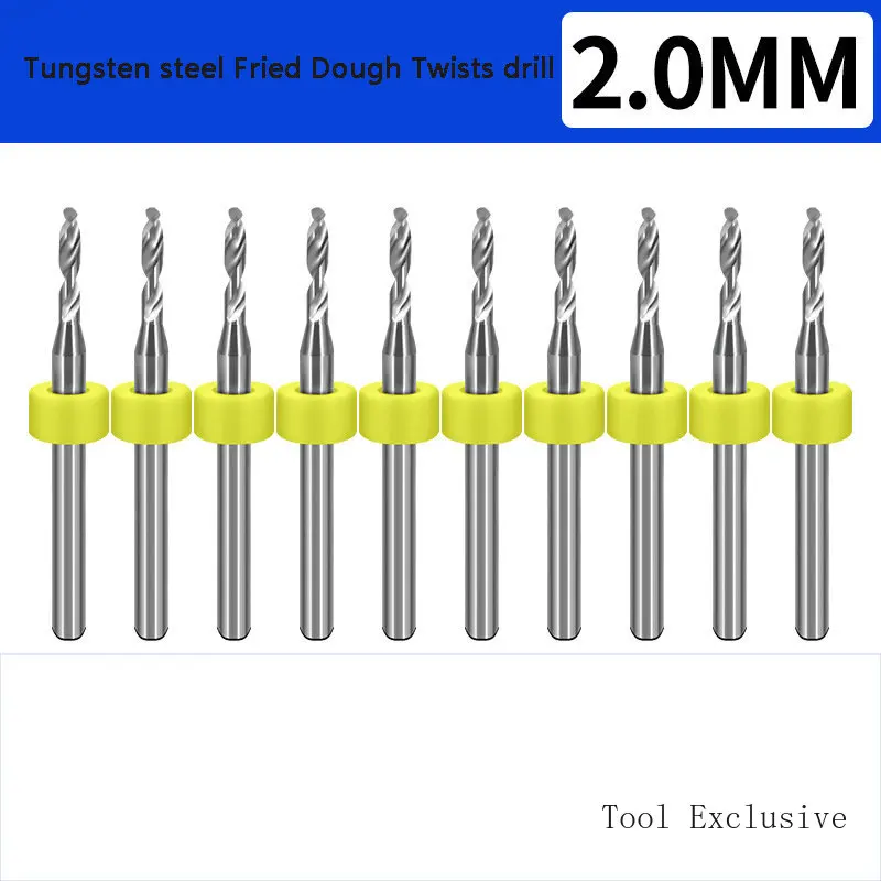 Imagem -06 - Pcb Tungstênio Aço Frito Torções Broca Micro Gravura Broca Buraco Fixo Broca Impressão Placa de Circuito Mini Cnc Broca 0.12 mm