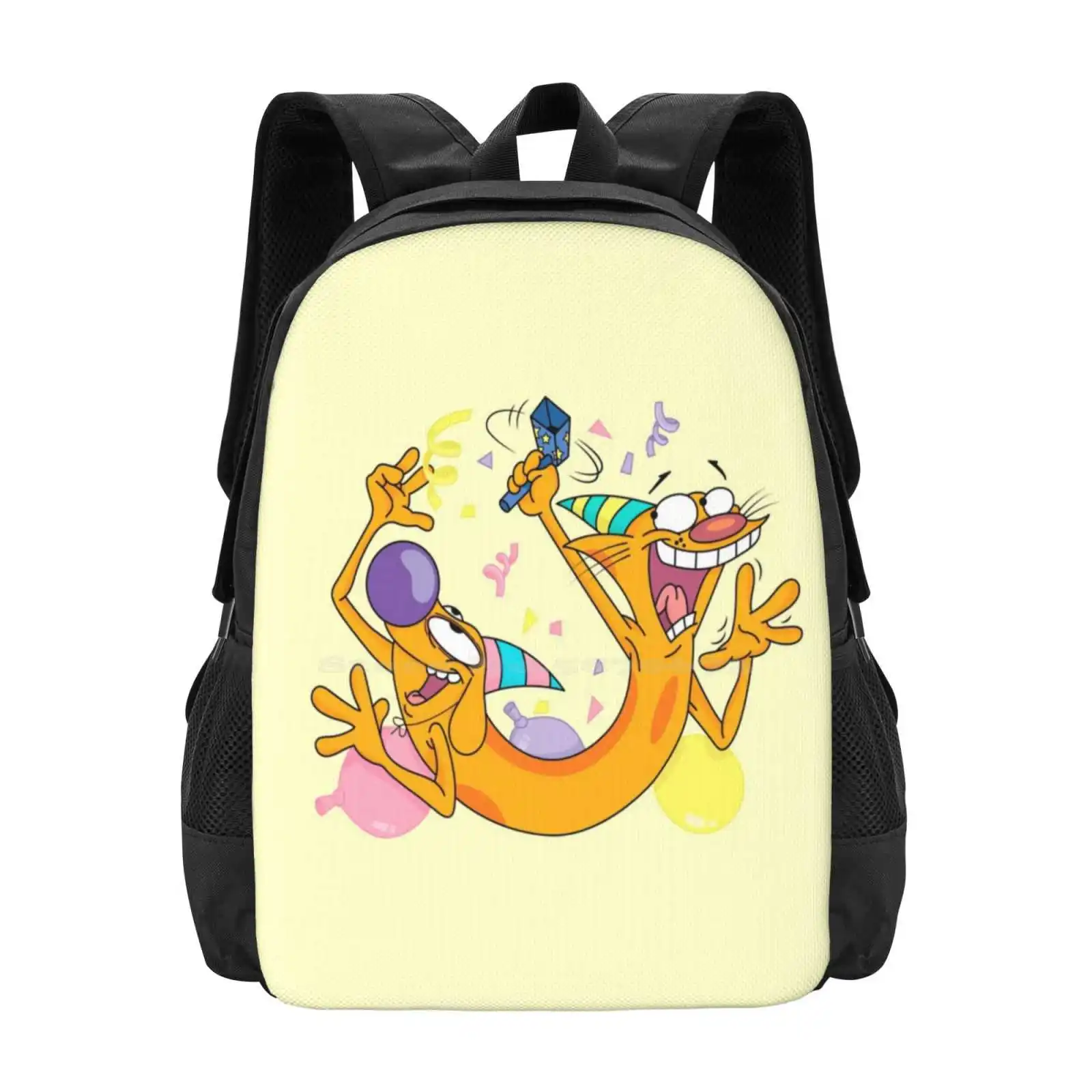 Birthday Pattern Design Laptop Travel School Bags Birthday Nicktoons