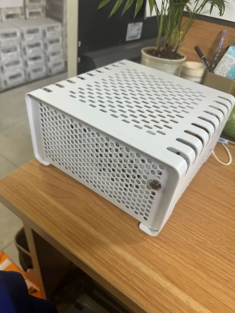 For Horizontal Mini ITX HTPC Desktop Computer Case Creative Living Room Small Chassis