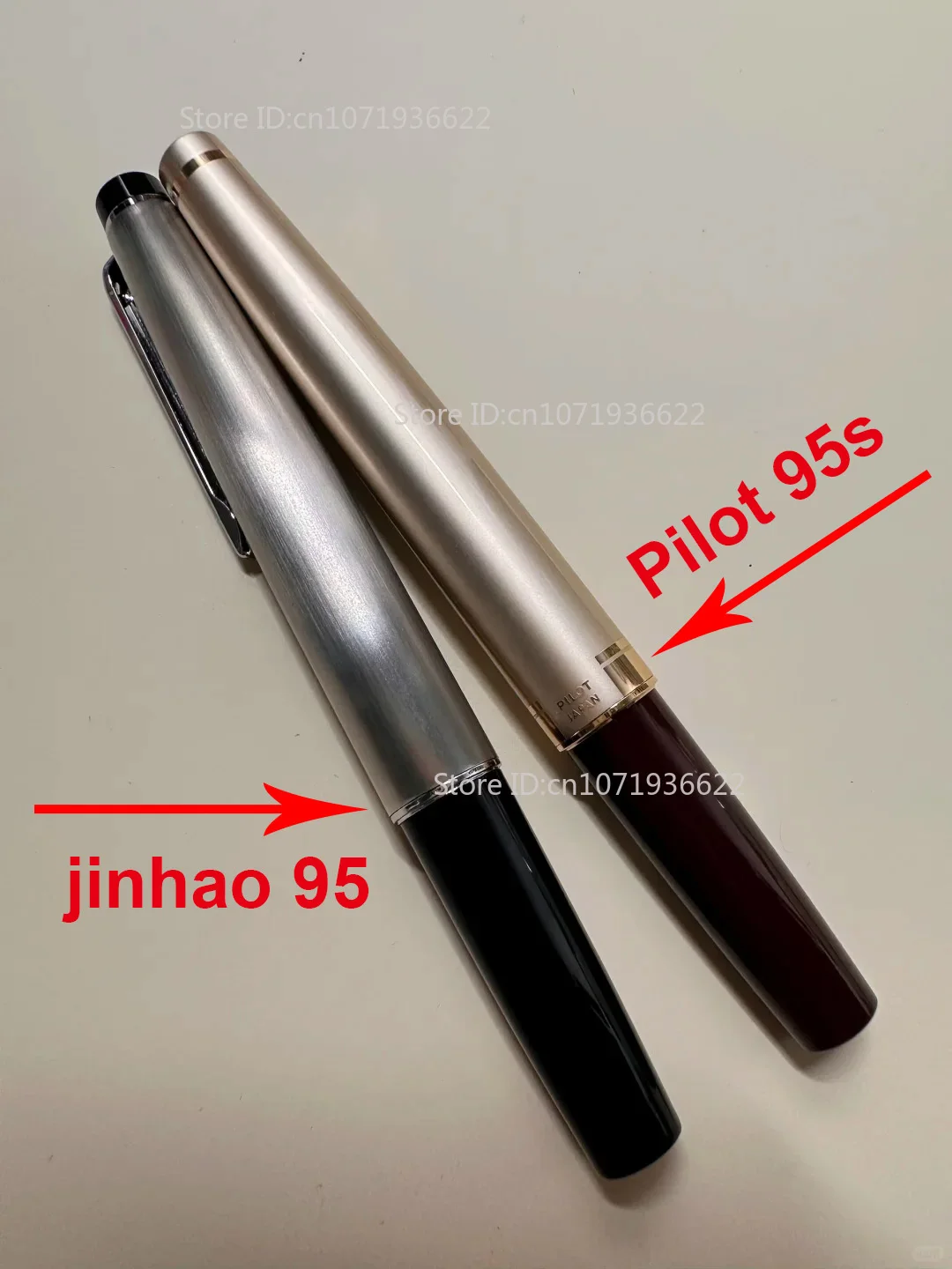 New JINHAO 59 Fountain Pen EF F Hooded Nib Luxury Elegant Fountain Pen Calligraphy Pens PK 95S Office School Supplies Stationery