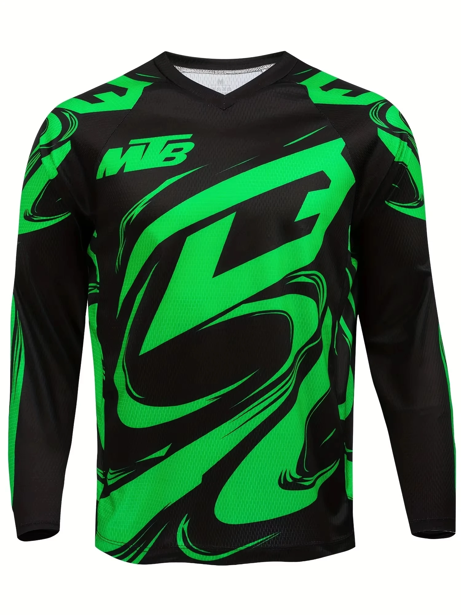 Dirt Bike MTB Street Art Graphic Long Sleeve Jersey Family Matching Outfits Breathable Quick Fit Offroad Racing Cycling Tee Top
