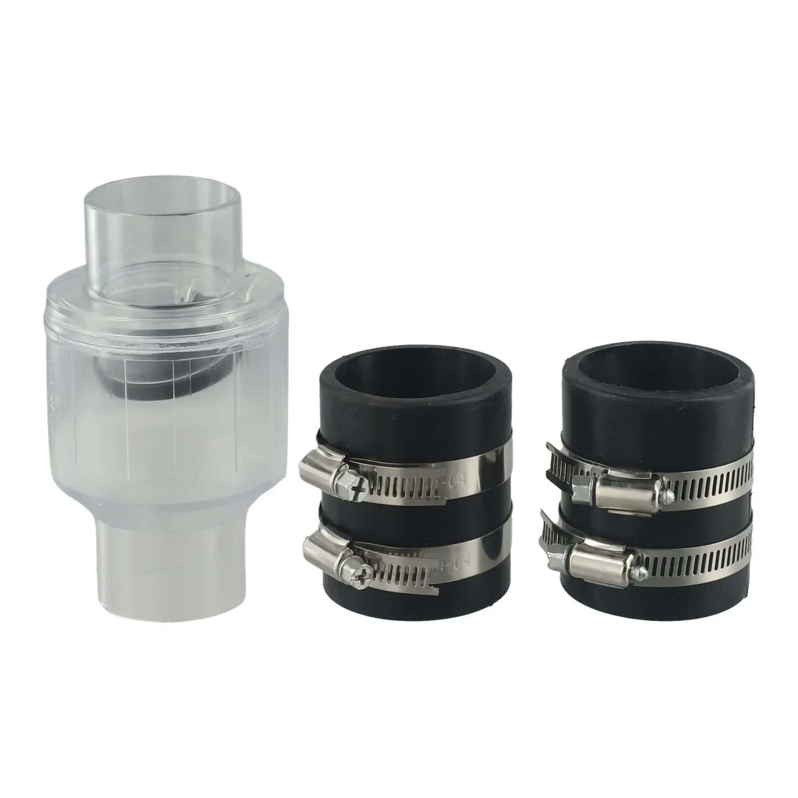 

1pc Sump Pump Check Valve 1.5Inch Silent Sump Pump Check Valve With Spring Loaded Flapper For Backflow Prevention