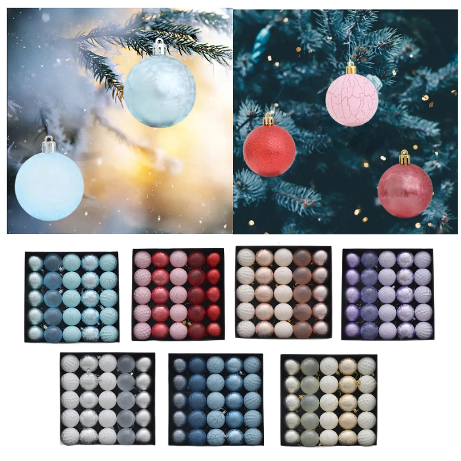 

25 шт. рождественские шары, подвесные рождественские шары своими руками для выпускного