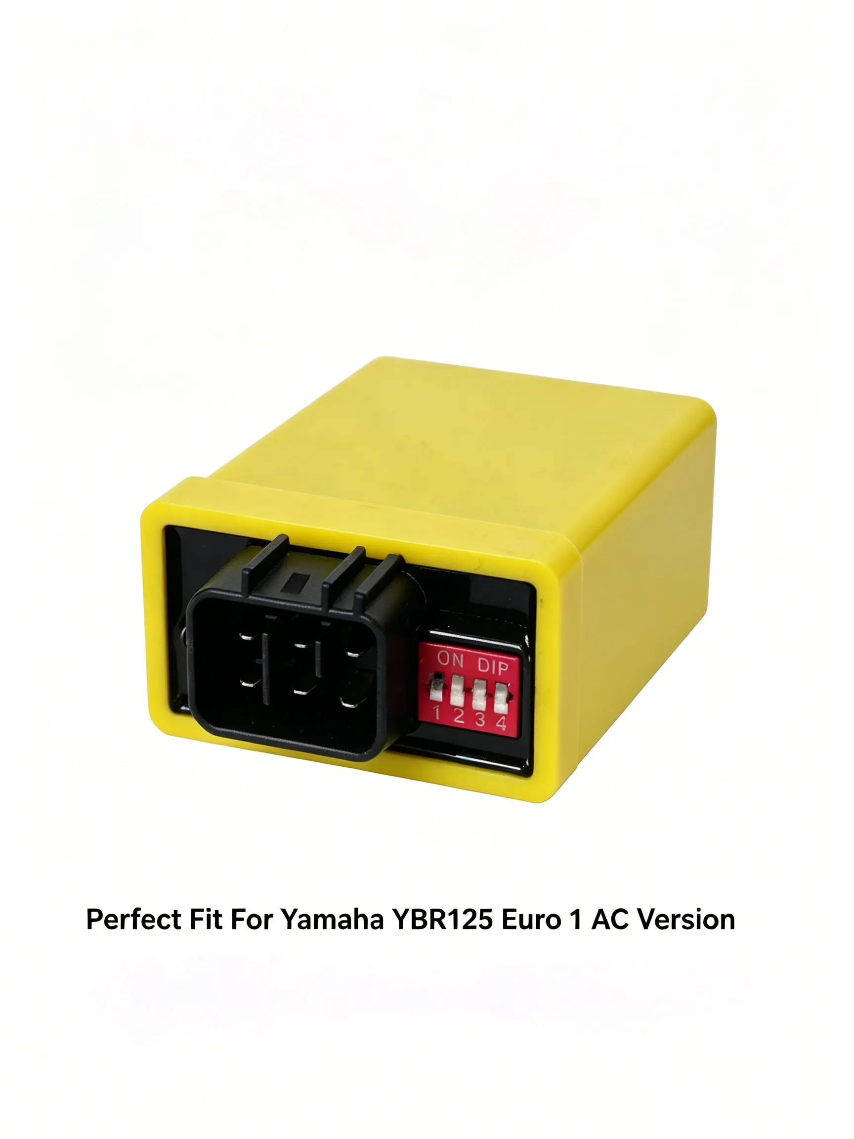 AC CDI Ignition Module for Yamaha YBR125 Euro 1, 4-Gear Adjustable Timing Igniter with LED Indicator, Alternating Current System