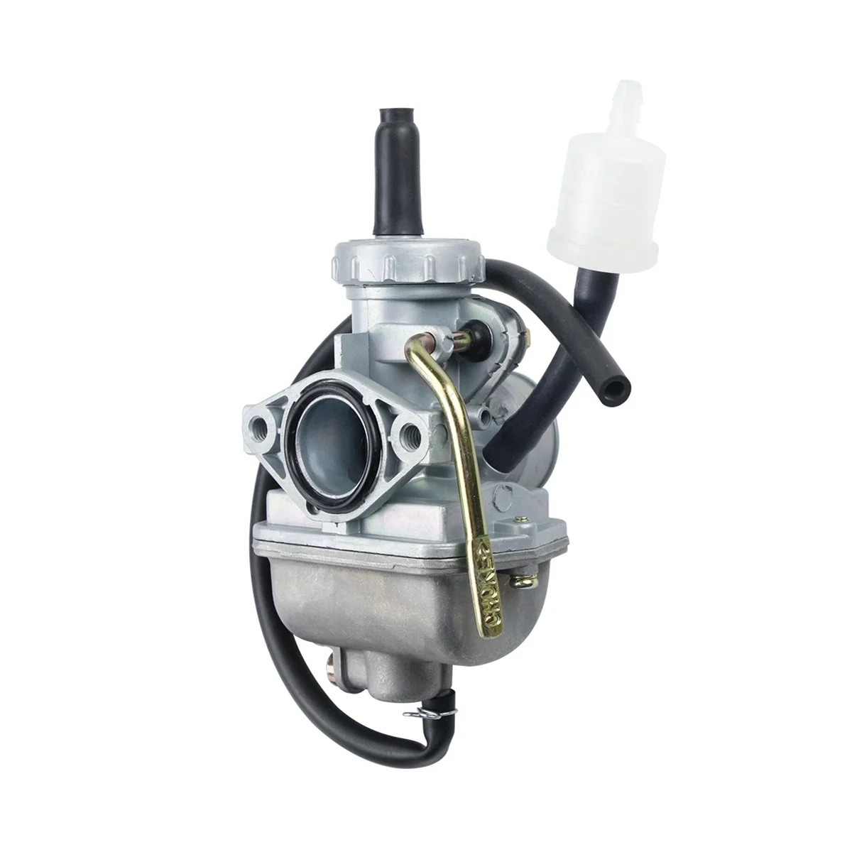 For PZ20 Carburetor 49Cc 70Cc 90 100Cc 110Cc 125Cc ATV Flat Suction Type Plunger Carburetor