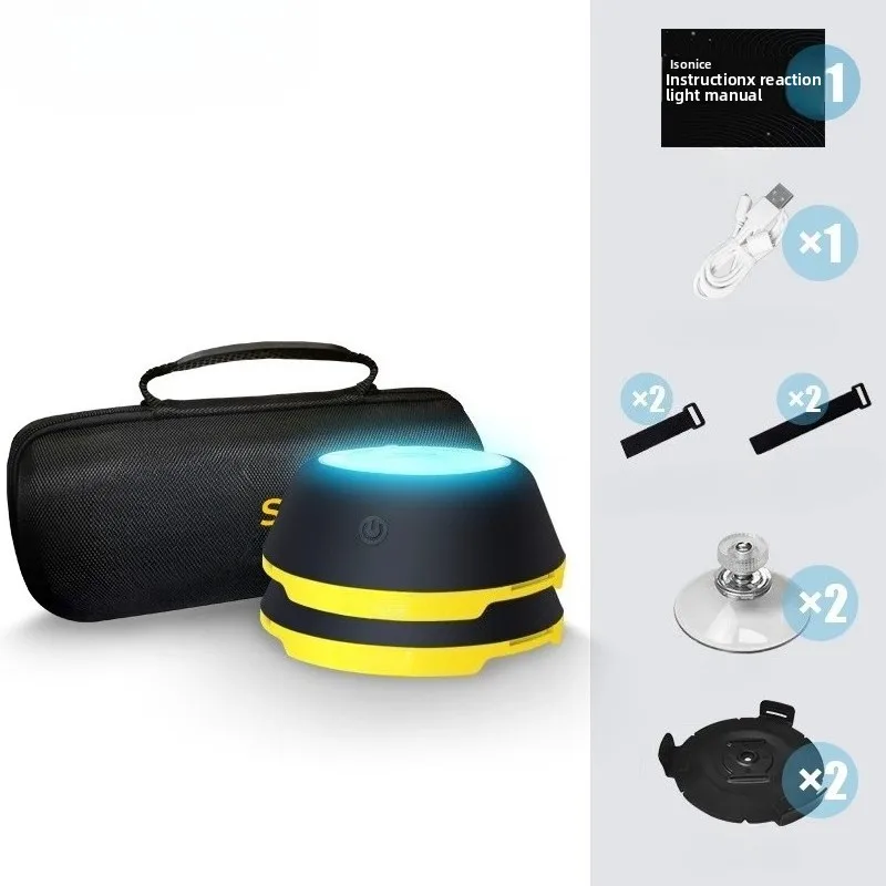 Sucker Reactie Trainingslamp Lichaamsbeweging Agile Response Light Inductieve Timing Trainingslichten Draagbare sportuitrusting