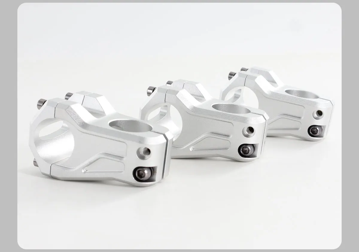 Ultraleichter CNC-Aluminiumlegierung Fahrradvorbau mit Direktmontage, hochfest, kurzer Lenker für Rennrad und MTB, 31,8mm*28,6mm – Detail 12