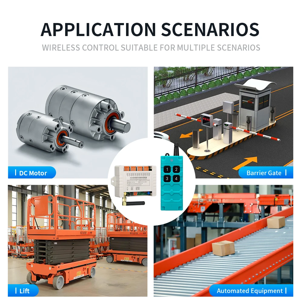 433Mhz DC12V 24V 36…