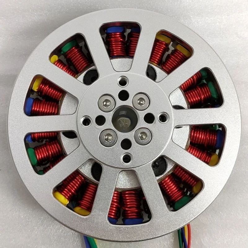 8110 300W disc direct drive motor 1.2 Nm DC brushless motor, ultra-thin hollow shaft
