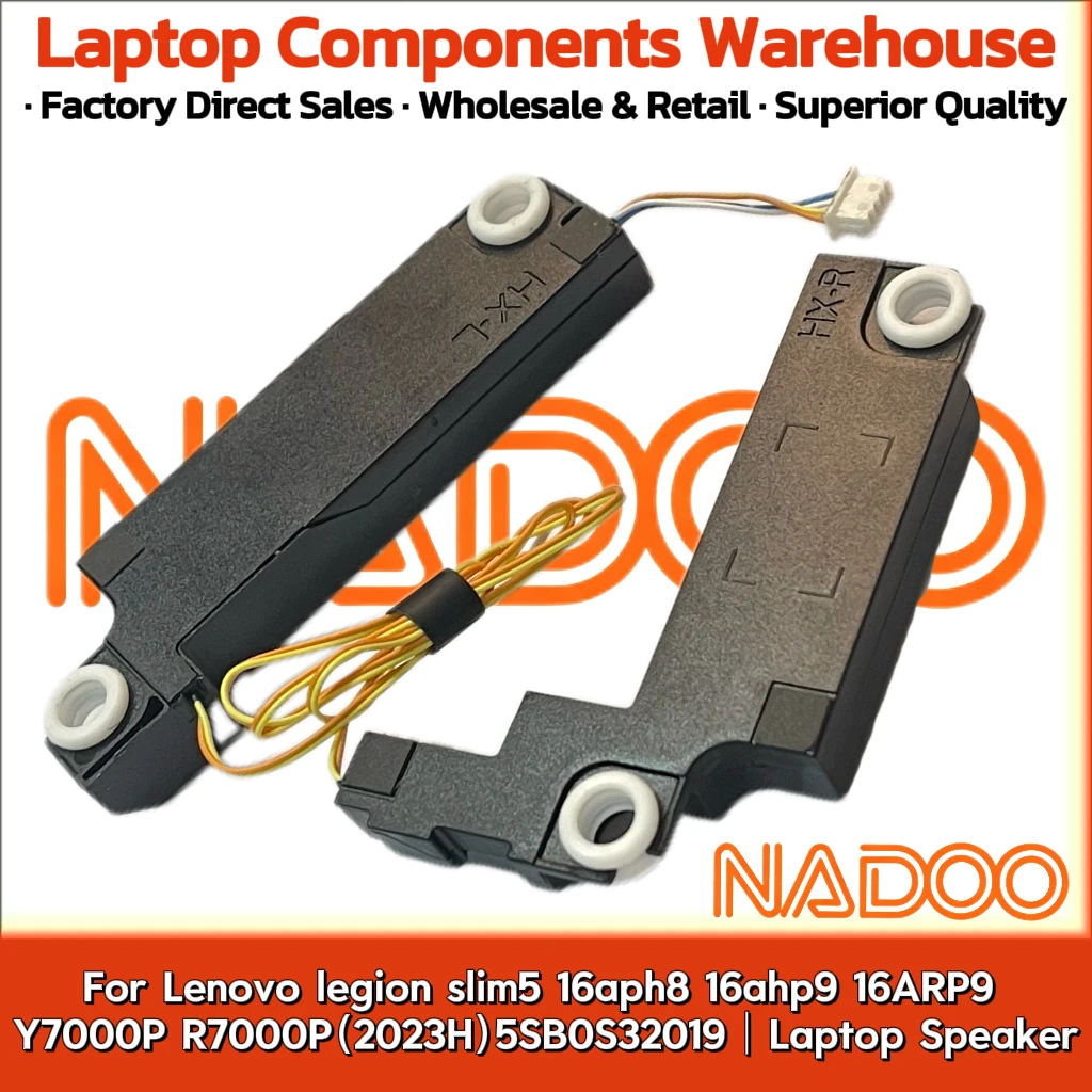 New Original Laptop Notebook Audio Speaker For Lenovo legion slim5 16aph8 16ahp9 16ARP9  Y7000P R7000P（2023H）5SB0S32019