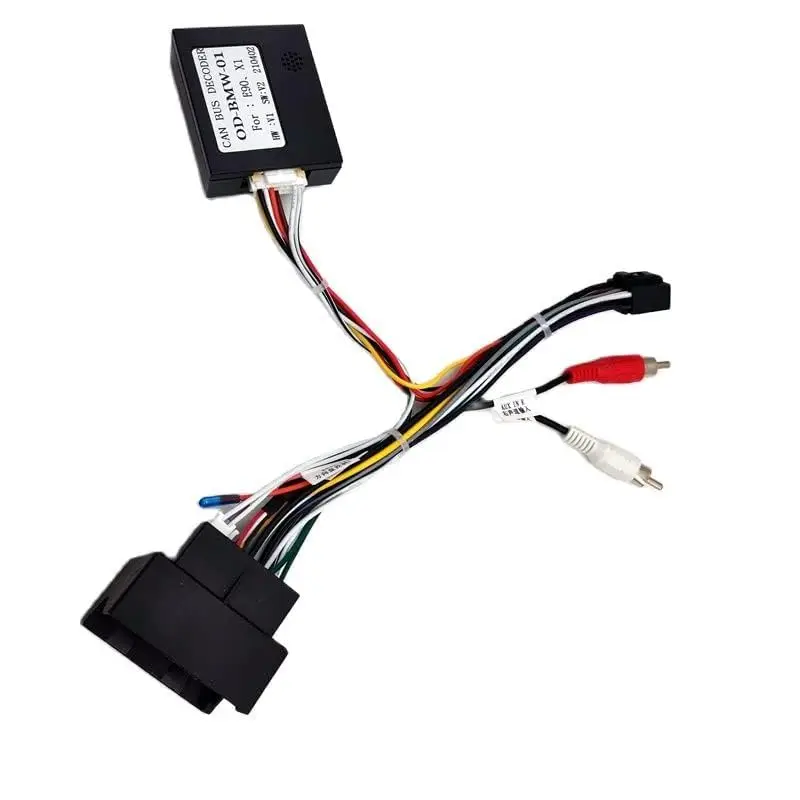 16 دبوس الأسلاك تسخير موصل لسيارات Bmw X1 E90 2004-الحاضر راديو ستيريو أندرويد