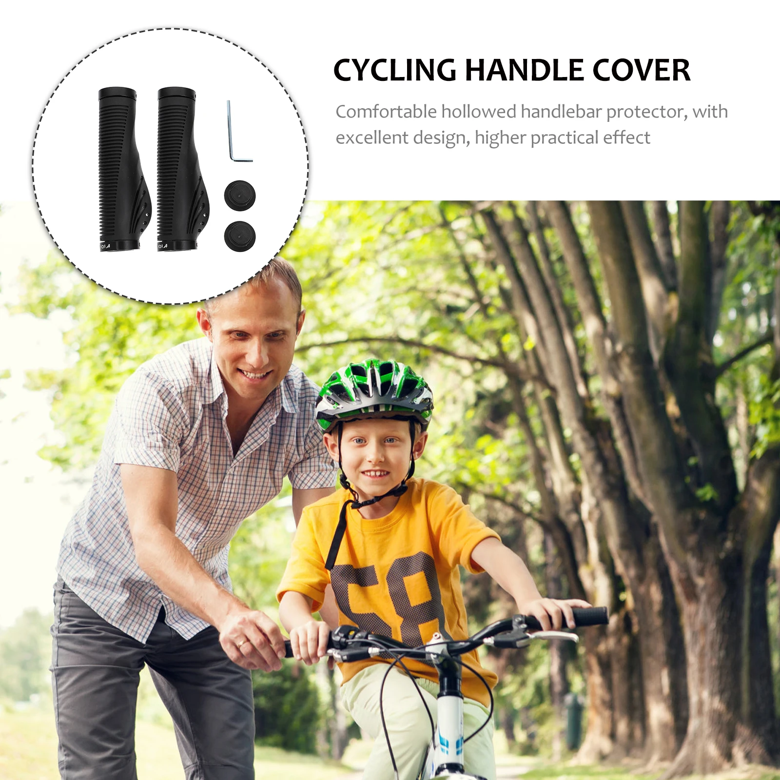 

Handlebar Gloves Bike Covers Twine Accessory Tpr Cycling Road Skid-proof Grips Bars