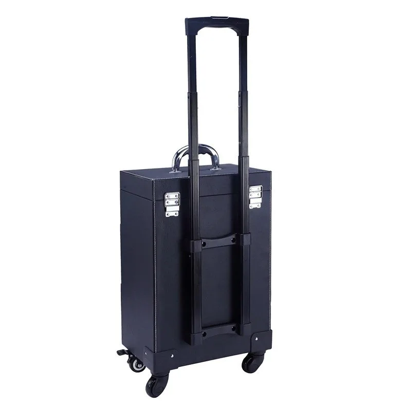 

Professional, makeup, manicure, trolley case, large capacity, multi-function, universal wheel, tattoo embroidery, tools,