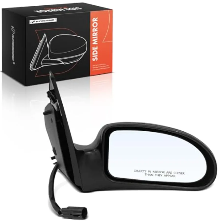

Passenger Side Power Door Mirror - Compatible with Ford Focus 2000 2001 2002 2003 2004 2005 2006 2007 - Non-Heated Non-Folding