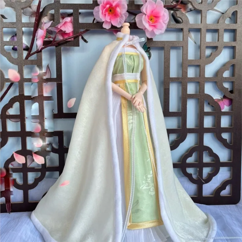 

Новая зимняя одежда для китайских кукол 2026 года, 30 см, в старинном китайском стиле, ретро, ручной работы, аксессуары для кукол LJ315