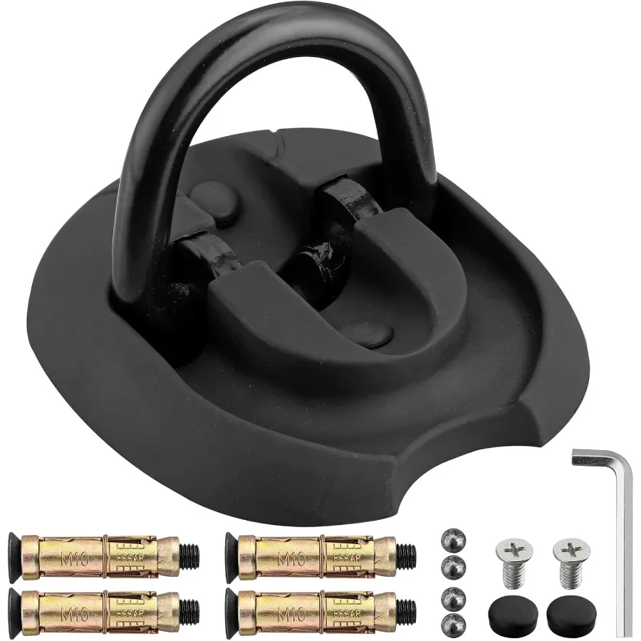 

Heavy Duty Alloy Steel Security Ground Anchor with AntiTheft Wall Anchor Lock for Permanent Fixing of Motorcycle Bicycle Scoote