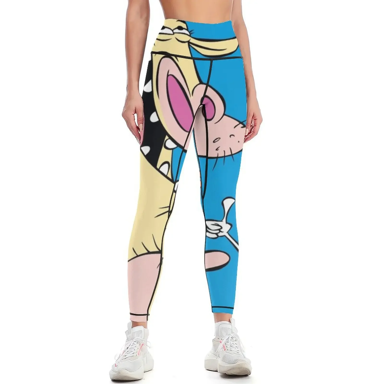 

Cow And Chicken Leggings Fitness clothing Fitness woman Women's trousers Women's pants Womens Leggings