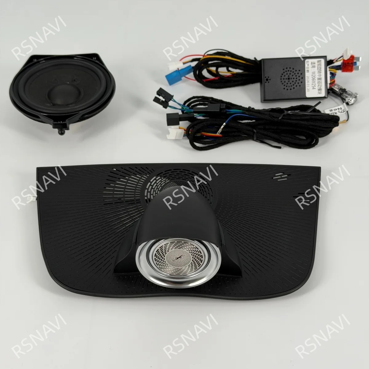 64 Colors Rotating Center Speaker For Mercedes BENZ C-Class W205 GLC X253 2015-2021 4D Speaker Original Car Upgrade Part