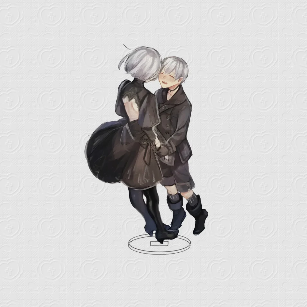 15 سنتيمتر لعبة NieR: ورشة أوتوماتا الاكريليك حامل نموذج تأثيري شخصيات سحرية حلية اكسسوارات عيد الميلاد جمع الهدايا