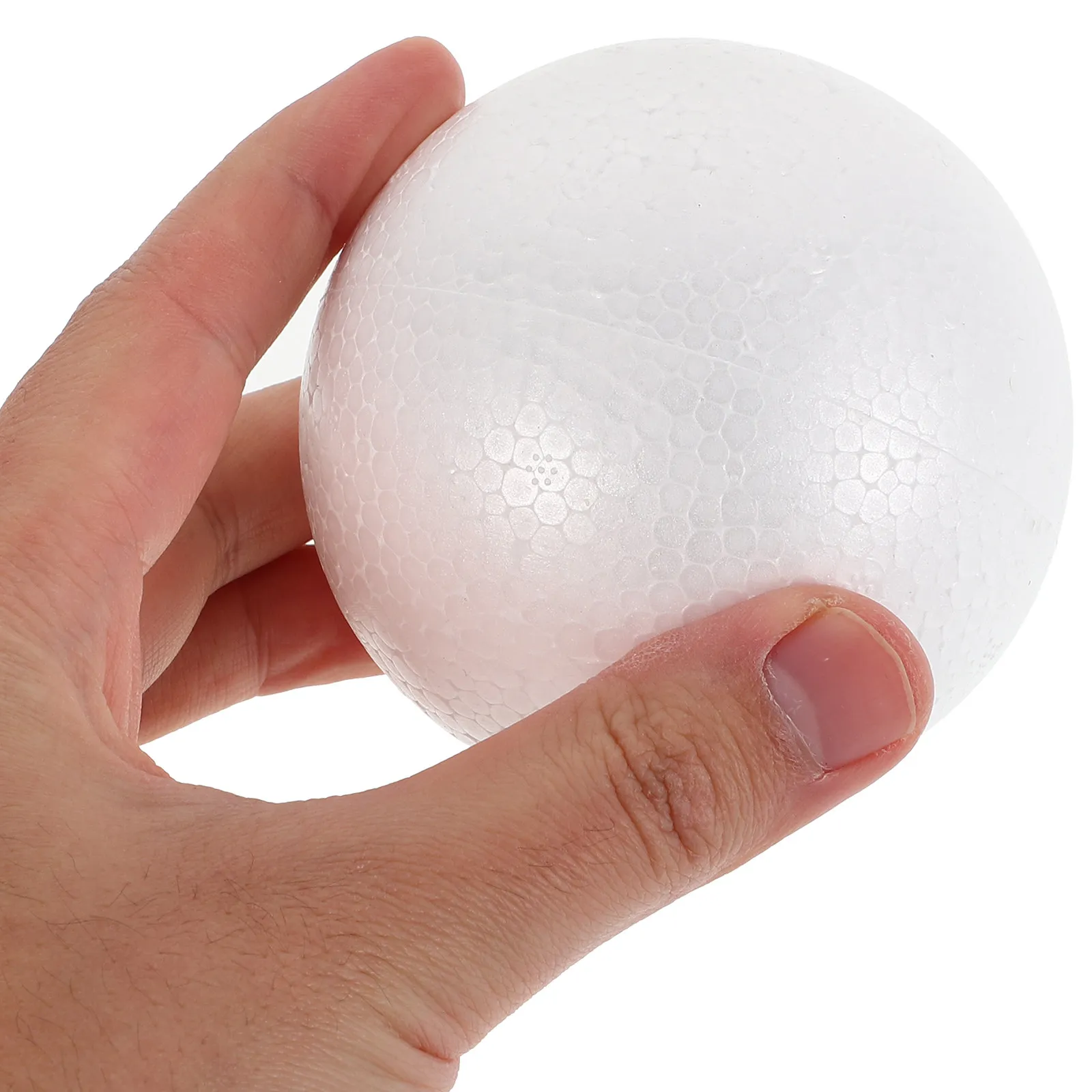 12Pcs Floral Arrangement Foam Balls White 8Cm Polystyrene Solid Sphere Wedding Table Centerpiece Craft Supplies DIY Decorations view 6