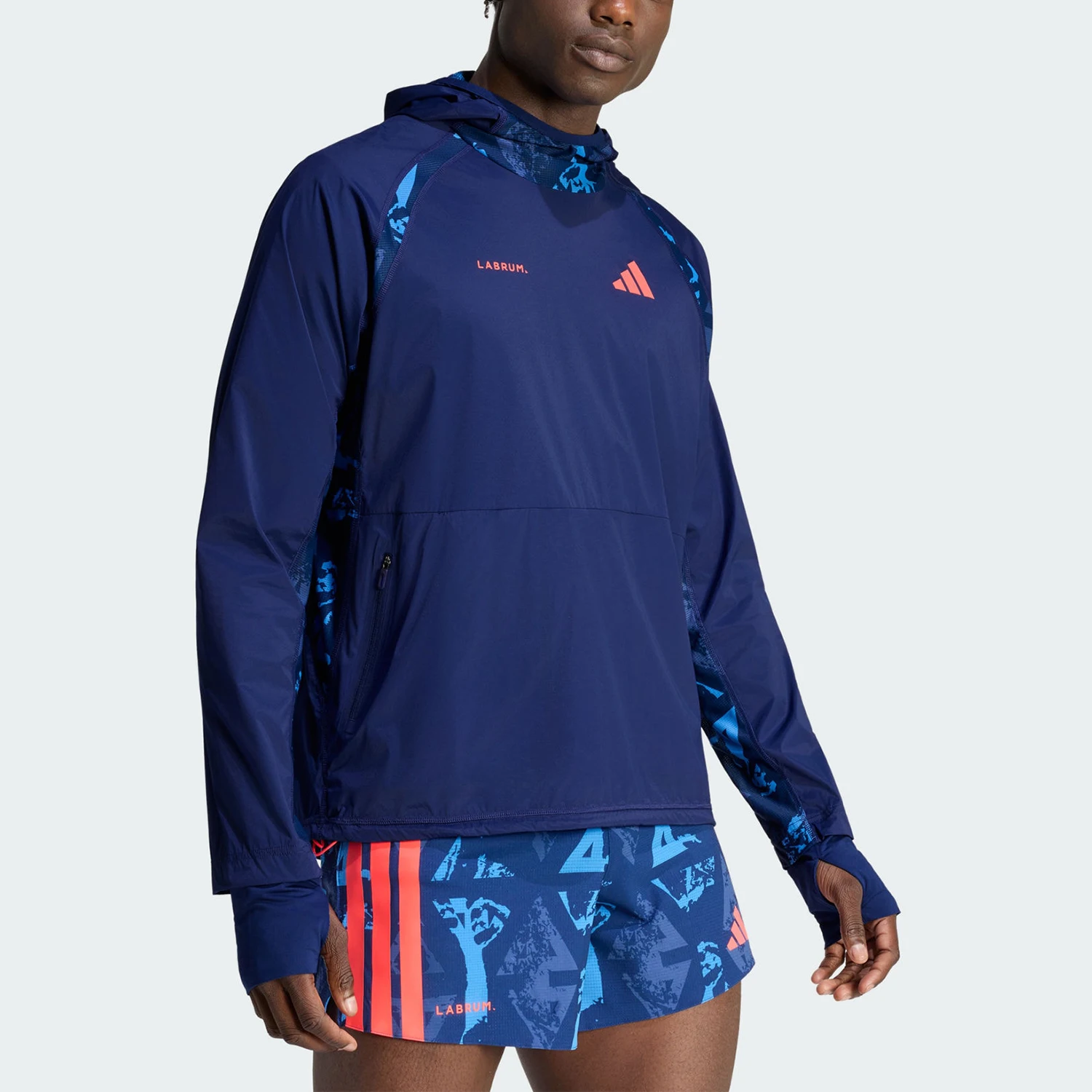 Adidas genuine spring and autumn men's and women's running sports retro hoodie pullover KD0997