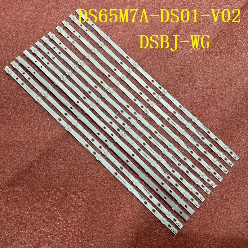 Kit LED backlight strip(12) FOR DS65M7A-DS01-V02 DSBJ-WG 2W2006-DS65M7A00-01