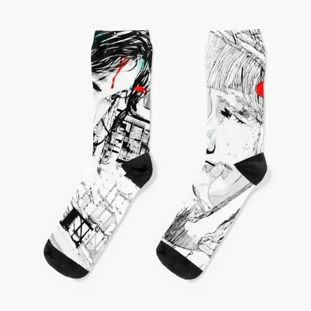 

Let Me Or The Right One In Socks Men's summer Stockings man crazy Socks Women's Men's shoes anime Stockings Socks Male Women's