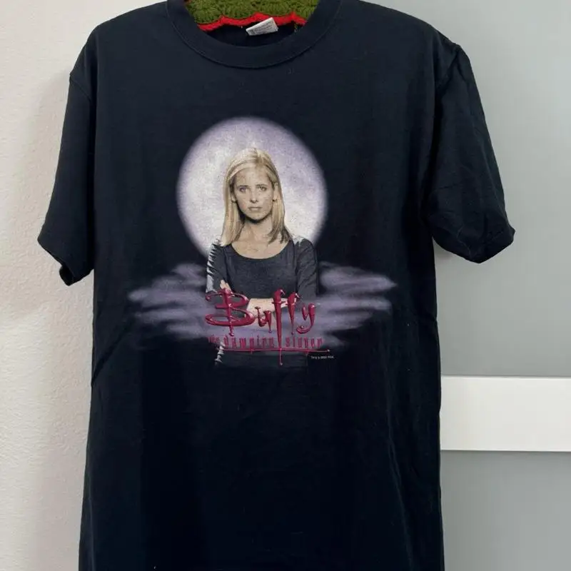 Vintage Buffy The Vampire Slayer Promo T Shirt 2000 Sarah Michelle Gellar