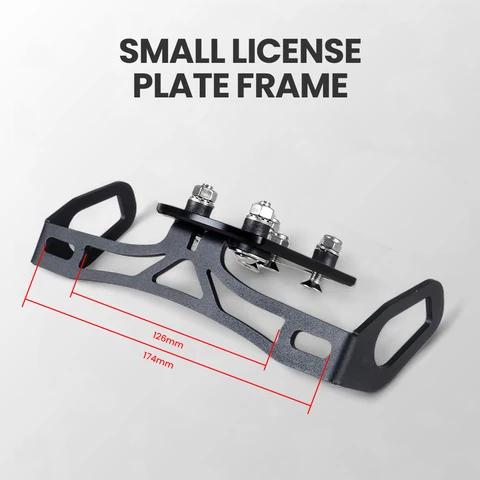 Мотоциклетный хвост аккуратный держатель номерного знака Fender Eliminator регистрационный кронштейн для KAWASAKI Ninja ZX-6R ZX6R/636 2024-2025