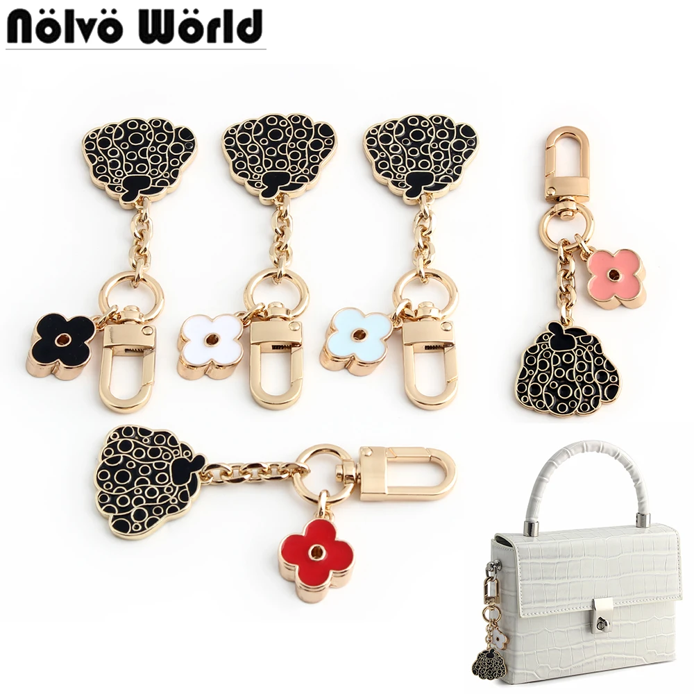 

2/10/20PCS 100x35mm Plum blossom Shape Bag Pendant Keychain For Backpack Cartoon Toys Charm Key Chain Friends Gift Accessories