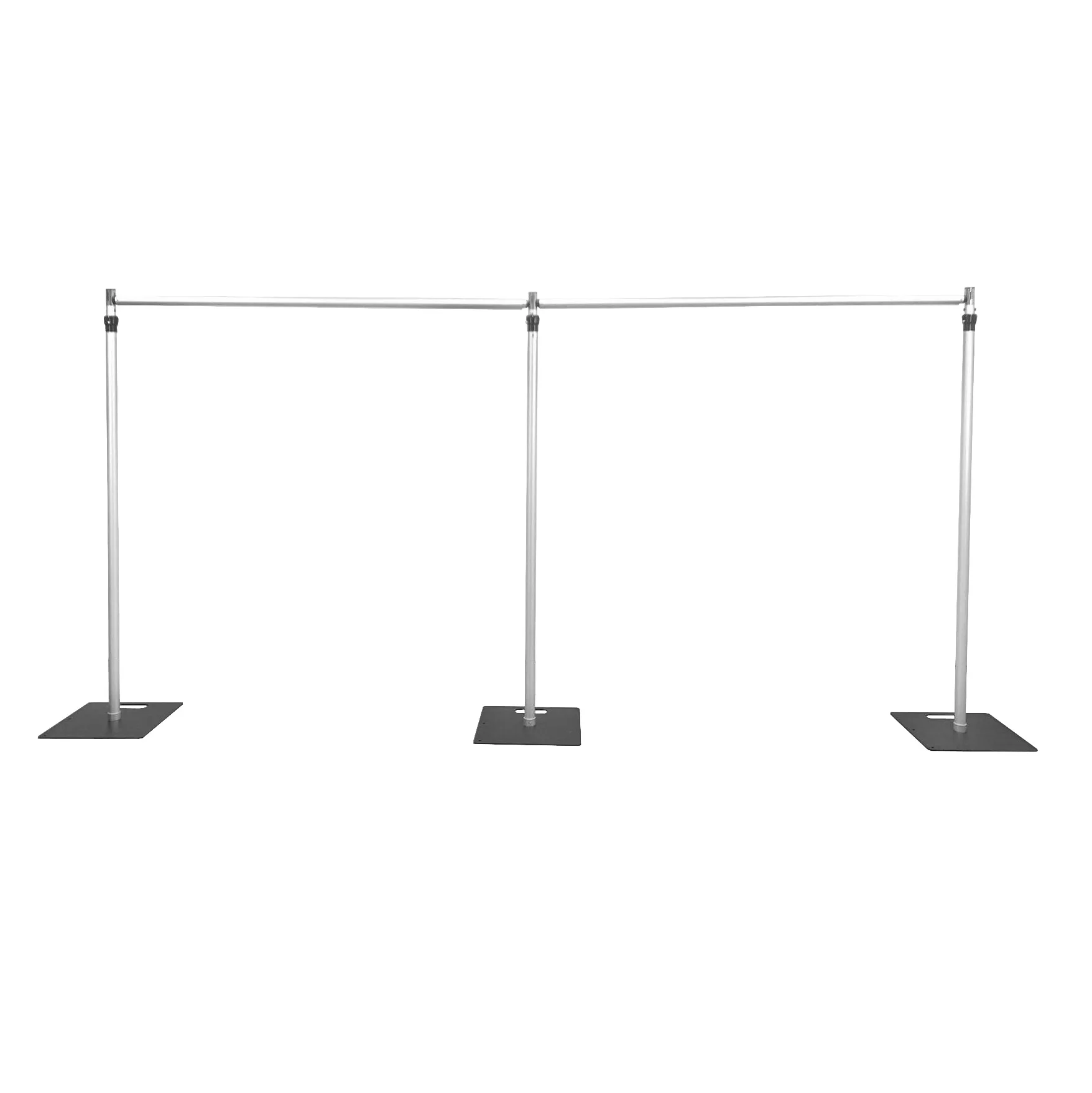 Foreign trade is dedicated to aluminum exhibition booth quick installation rack, wedding gauze curtain frame, telescopic rod