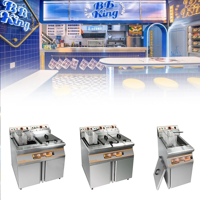 Industrial Restaurant Equipment Stainless Steel Gas Electric Stove Oven Commercial Fast Food Cooking Machine Hotel Catering