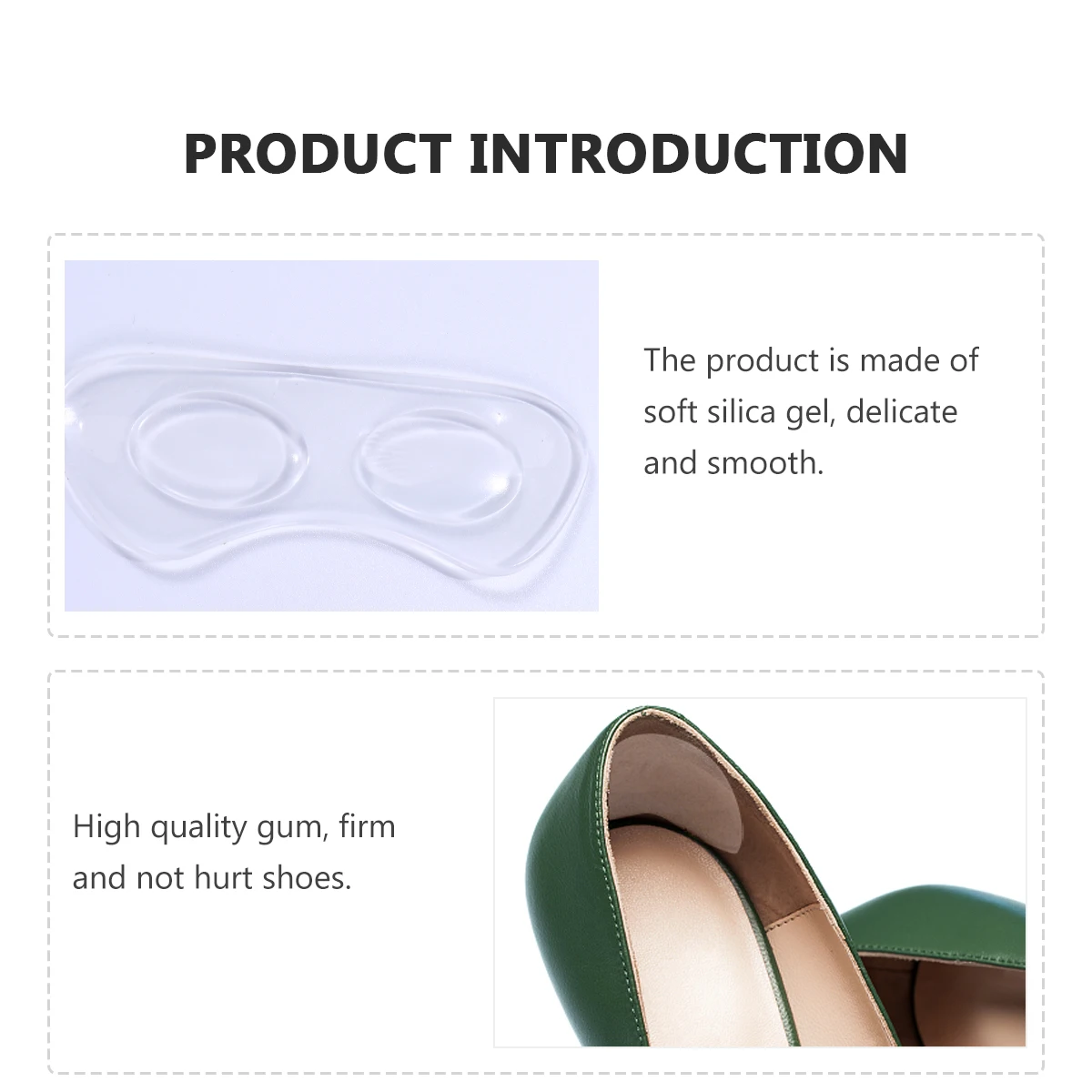 

3 Pair Heel Cushion Pads Soft Comfortable Self Adhesive Pain Relief Fit High Heels Shoes Blister Protector Foot