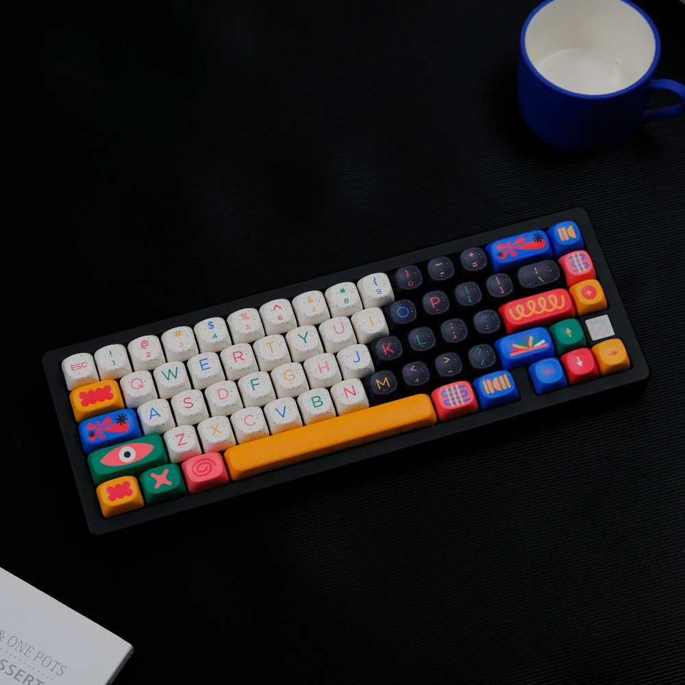 GMK CYL Motif Keycaps XOA MOA Profile PBT Keycap Dye Sublimation GMK Clone Keycap For MX Switch Mechanical Keyboards