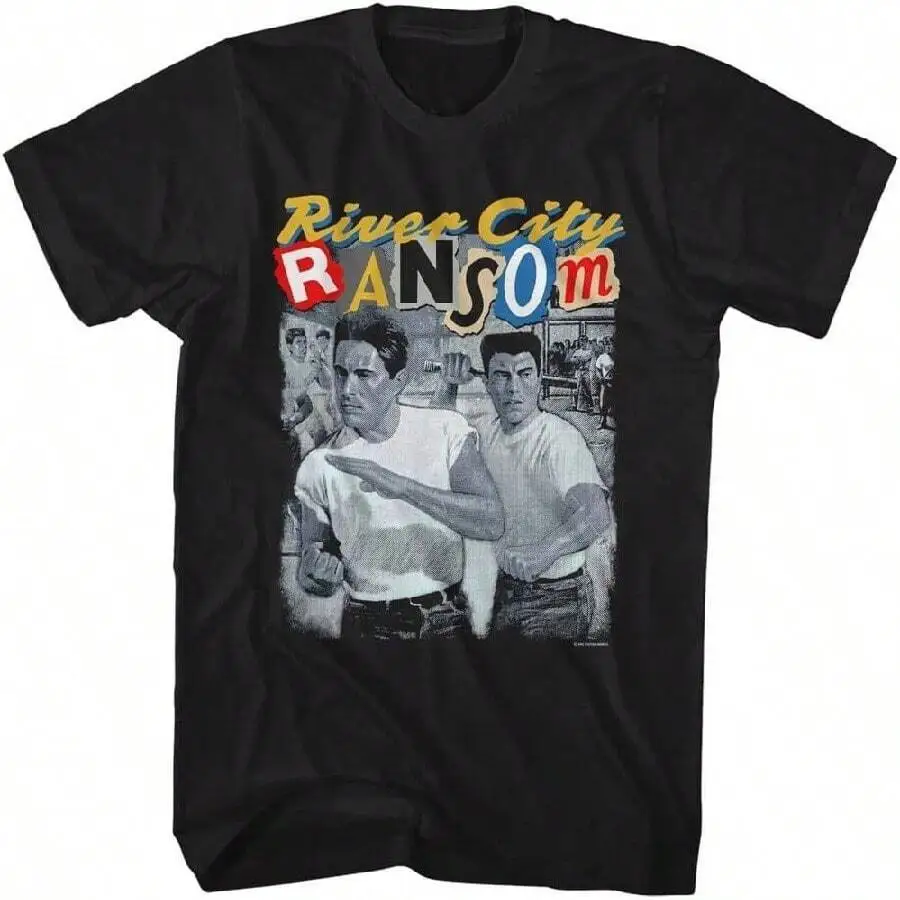 River City Ransom Gaming Vintage Poster Men's Short Sleeve T Shirts Vintage Style Video Game Graphic Tees