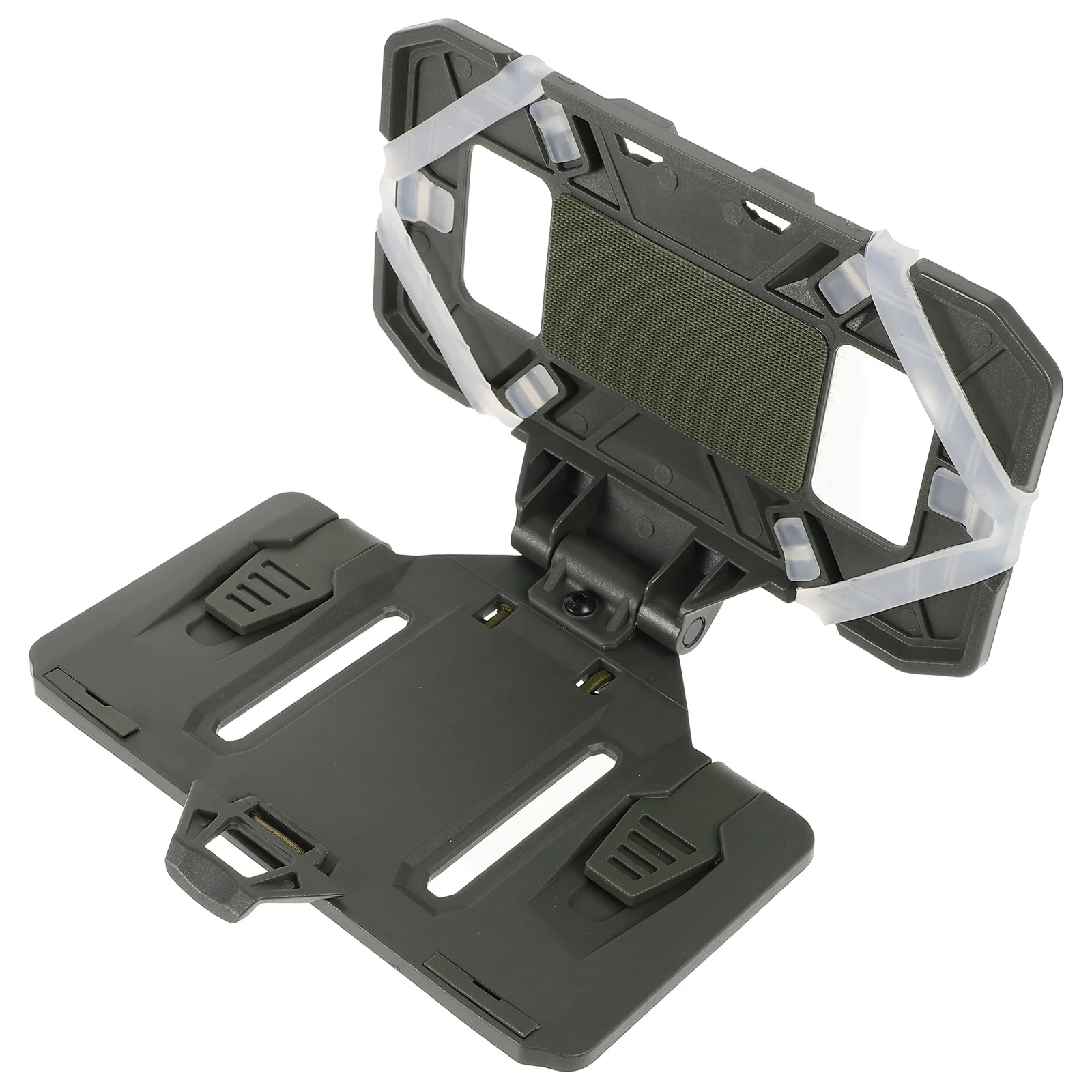 

Tactical Vest Mount Foldable Gear Board Carrier Phone Chest Holder Black Accessory Lightweight Outdoor Navigation Storage