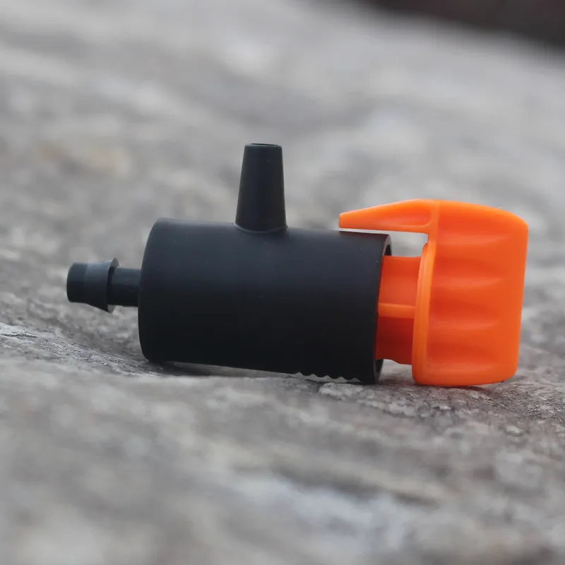 15-40 peças Gotejador Ajustável de Vazão 0~60L para Mangueira 4/7mm, Cabeça de Irrigação por Micro Gotejamento para Jardim, Pomar, Plantas e Flores