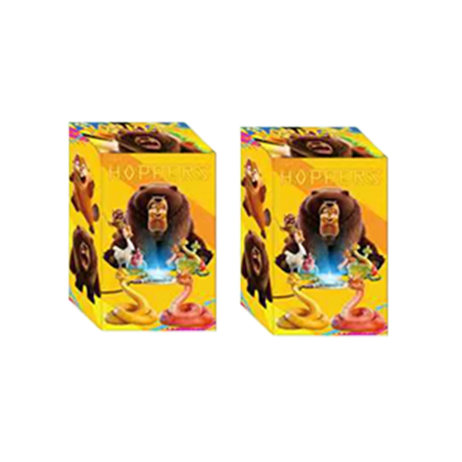 Porte-clés Pixar Hoppers Beaver Transformation Project, boîte mystère, figurine de personnage avec carte aléatoire, cadeau pour enfants