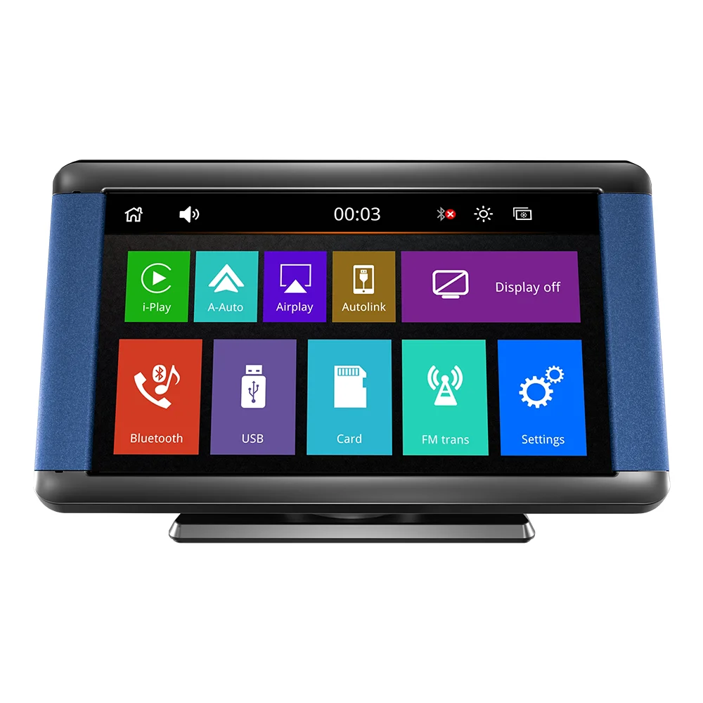 Portable Car MP5 Host, Bluetooth, Mobile Phone Interconnection, Car Desktop Display, Wireless Carplay, 7