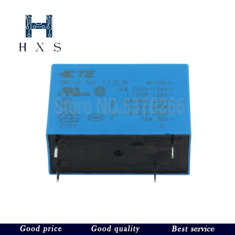 2PCS OMIH-SH-112LM OMIH-SH-124LM  12VDC 24VDC 16A 0MIH-SH-112LM  4Pin OMIH Relay