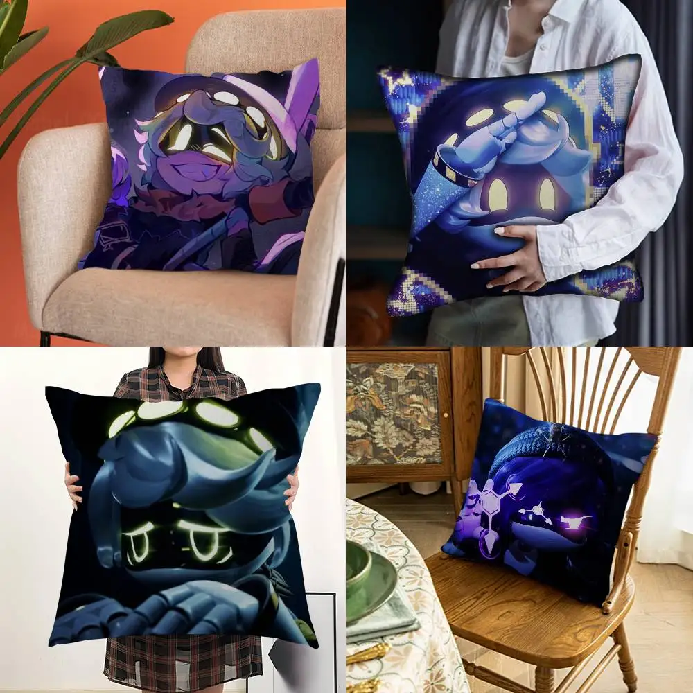 Horror Anime Murder Drones Game Character Personalized Pillow Dust Cover Bedroom Party Decoration Pillowcase Children Gift