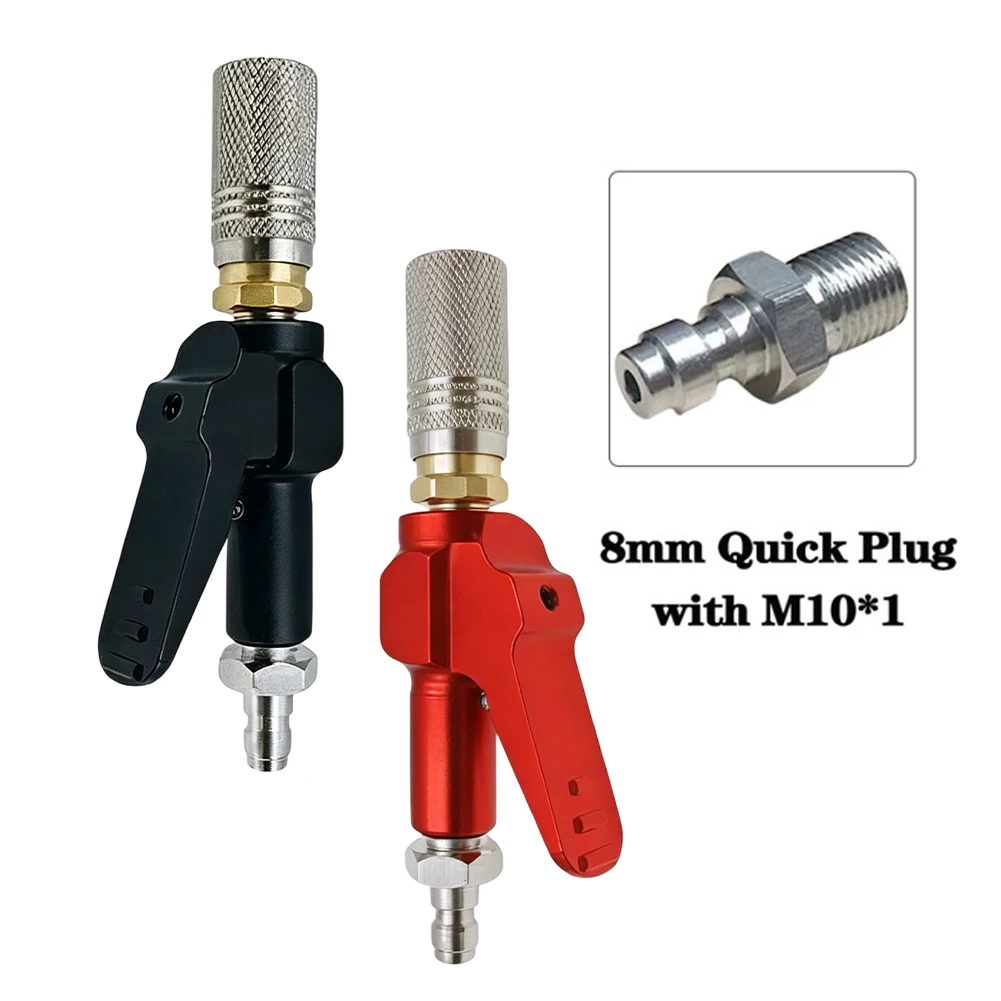Stainless Steel 300Bar High Pressure Filling Adapter with 8mm Female Connector for Air Weapons and Fill Probes