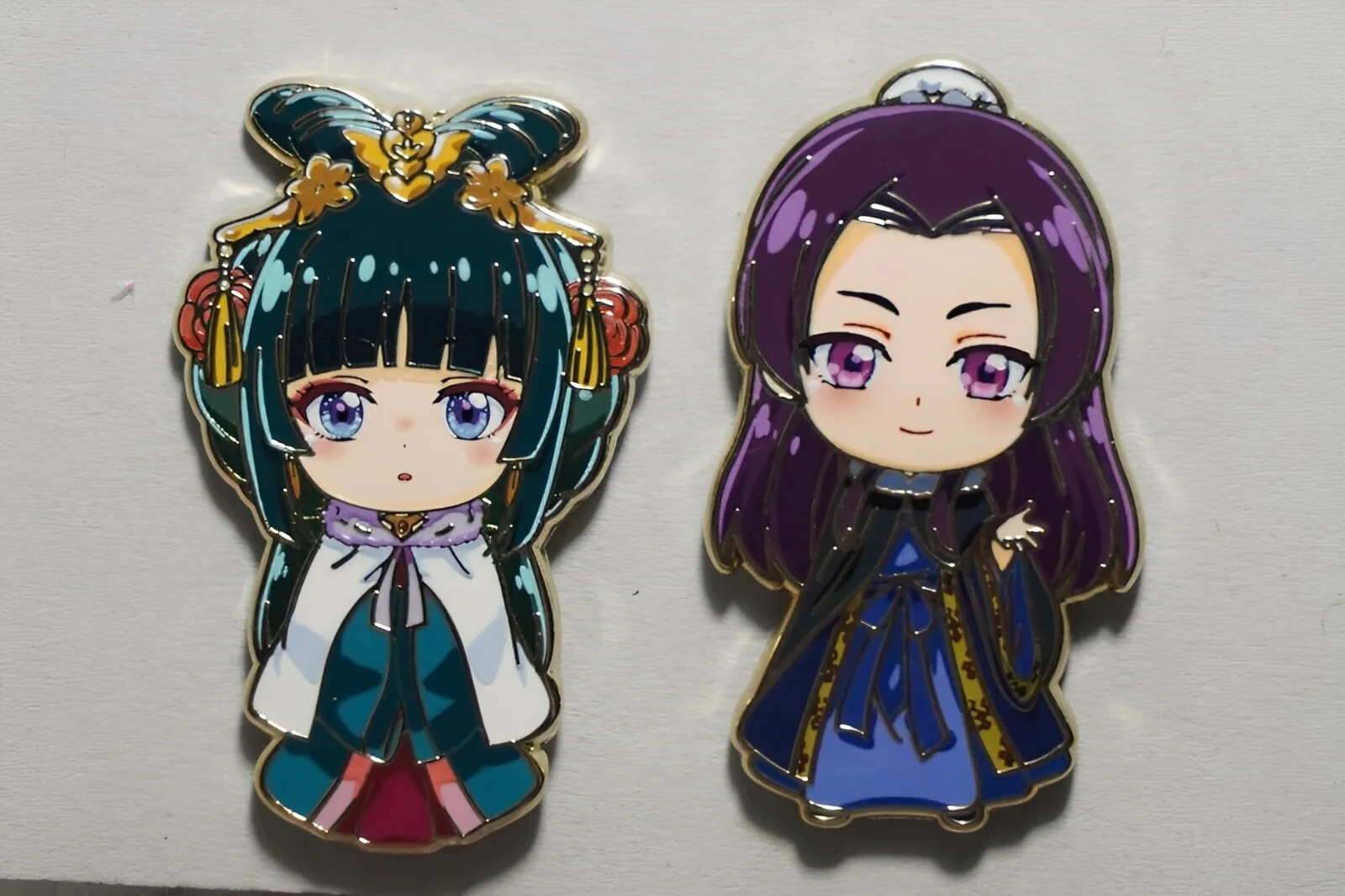 Apothecary Diaries Maomao Jinshi Enamel Pin