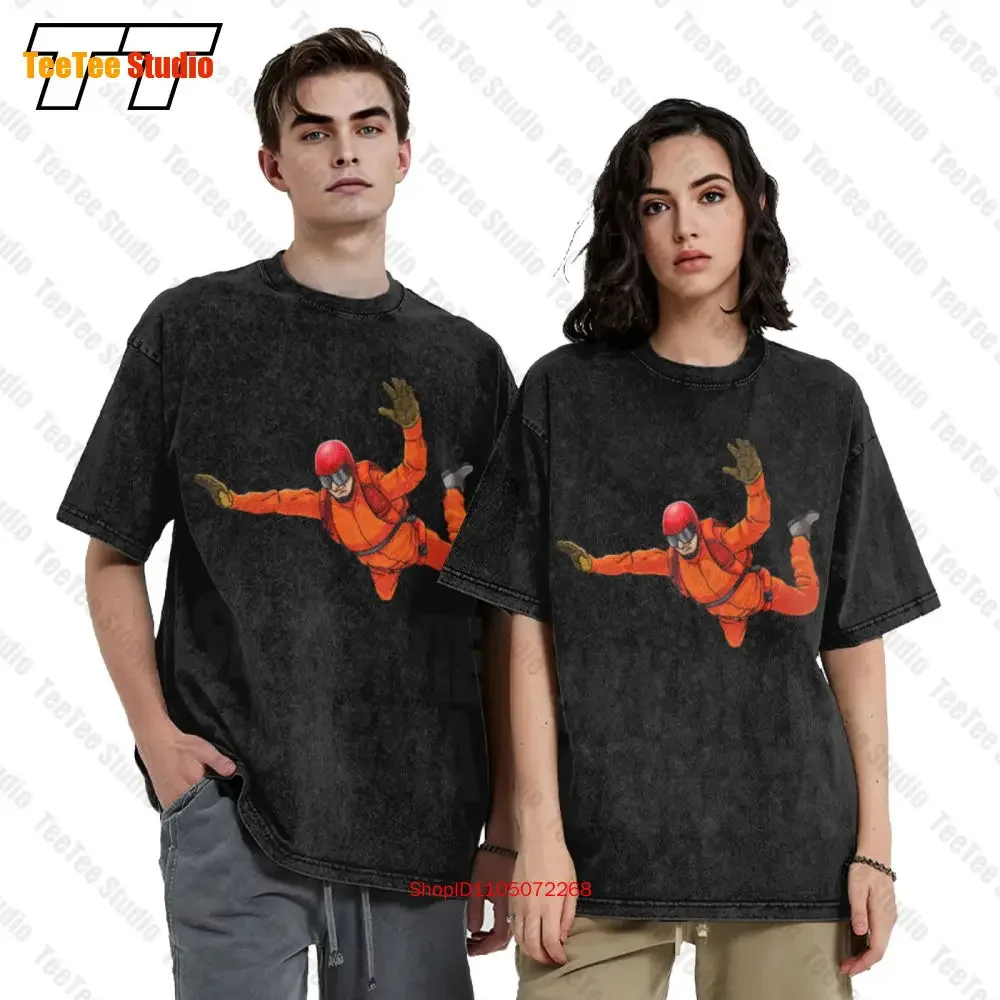 Skydivie Gangsta Skydive Vintage Oversized T-Shirt Tee YQ90